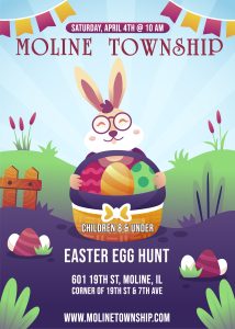 2026 Moline Township Easter Egg Hunt Flyer